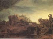 Rembrandt, Landscape with a Castle (mk05)